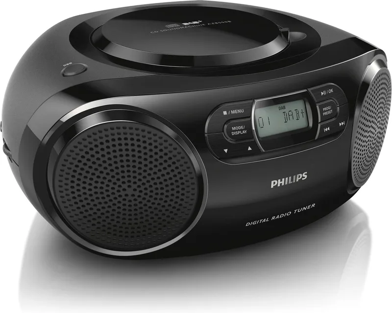AZB500B - Radio/CD-Speler van Philips in Zwart – productfoto