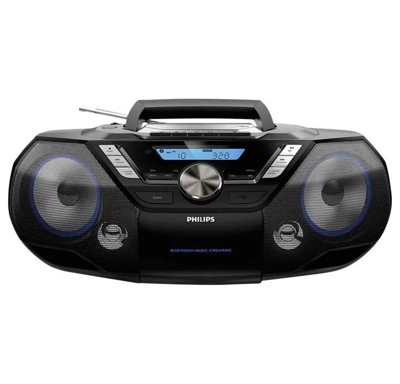 AZB798T CD-Radio DAB+, UKW Bluetooth®, CD, Kassette, USB Schwarz by Philips – product photo 2 of 5