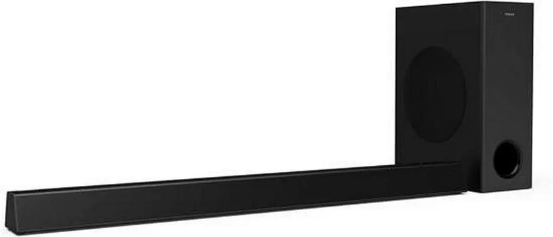 HTL3320B - Soundbar met draadloze subwoofer by Philips in Black – product photo