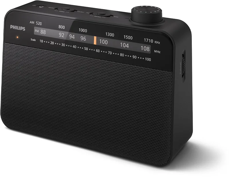 TAR2509 FM/MW draagbare radio by Philips in Black – product photo