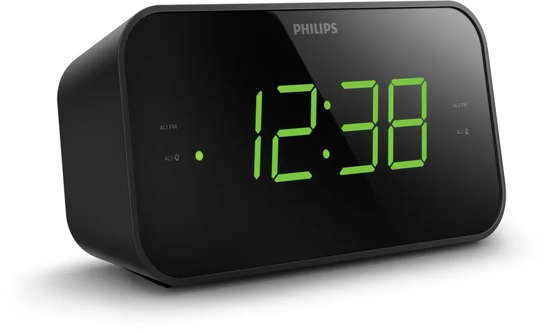 TAR3306 - Wekkerradio van Philips in Zwart – productfoto