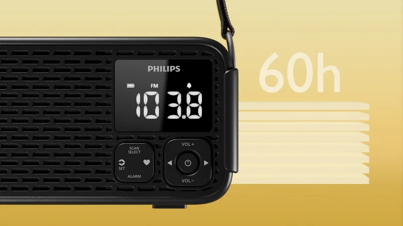 TAR3500 FM radio Zwart by Philips – product photo 3 of 5