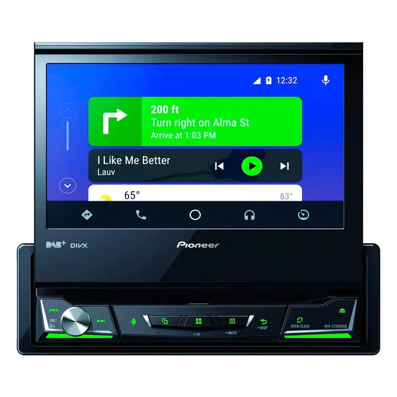 AVH Z7200DAB car radio - Auto radio von Pioneer in Schwarz – Produktfoto 1 von 2