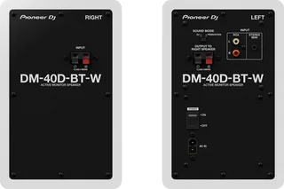 DJ DM-40D-BT-W - 4" Bluetooth-luidsprekers - Wit by Pioneer in Black – product photo 2 of 3