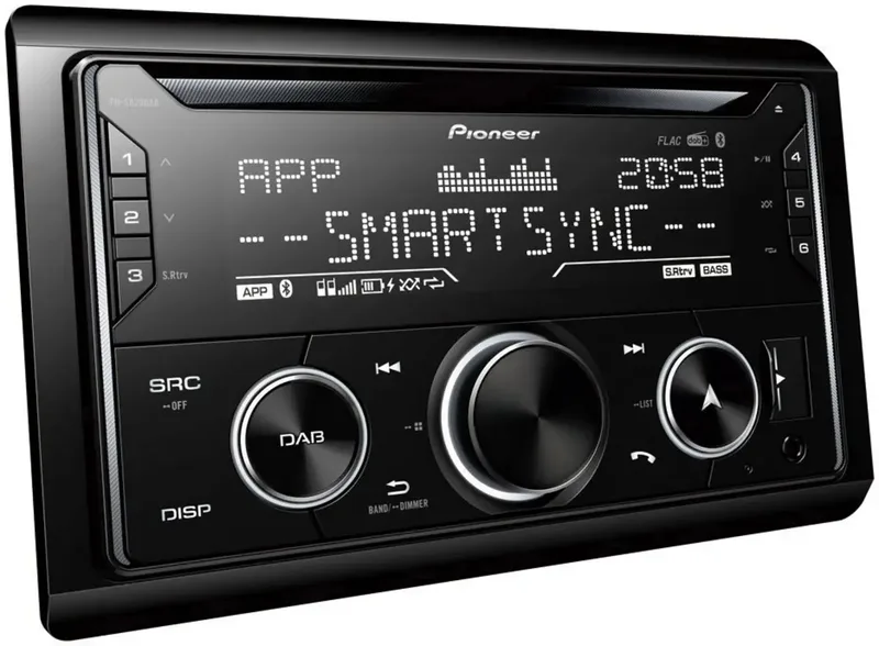 FH S820DAB car radio - Auto radio van Pioneer in Zwart – productfoto
