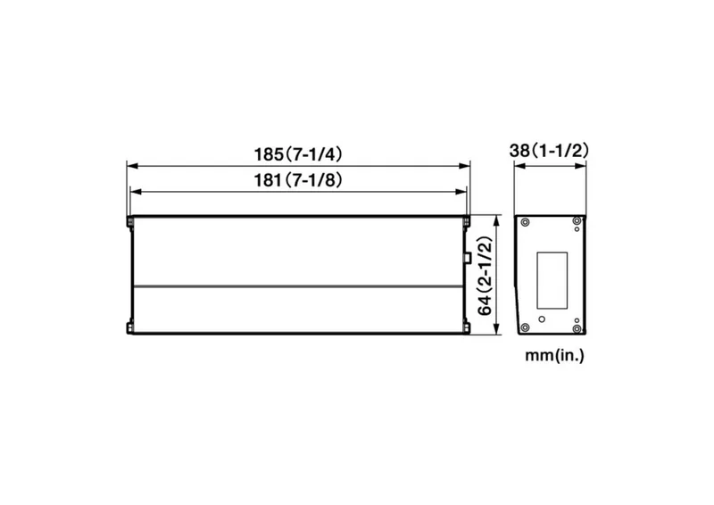 GM-DX104 - 4-channel 4x100W - Versterker by Pioneer in Black – product photo 3 of 3