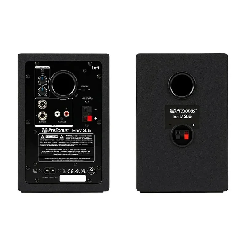 Eris 3.5 - Actieve studio monitor van PreSonus in Zwart – productfoto 2 van 2