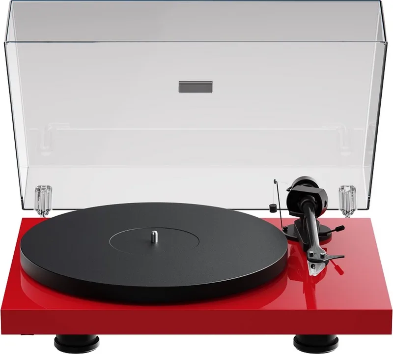 Debut EVO 2 platenspeler - Hoogglans by Pro-Ject in Red – product photo