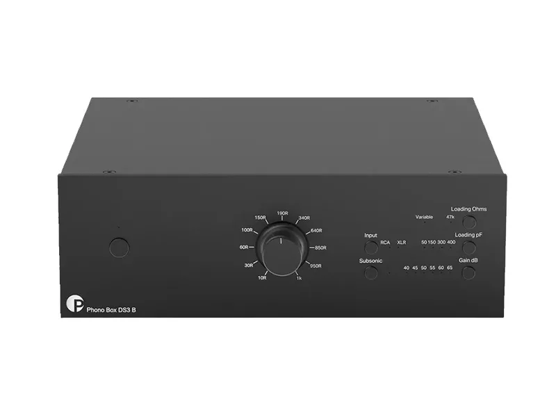 Phono Box DS3 B phono voorversterker zwart van Pro-Ject – productfoto