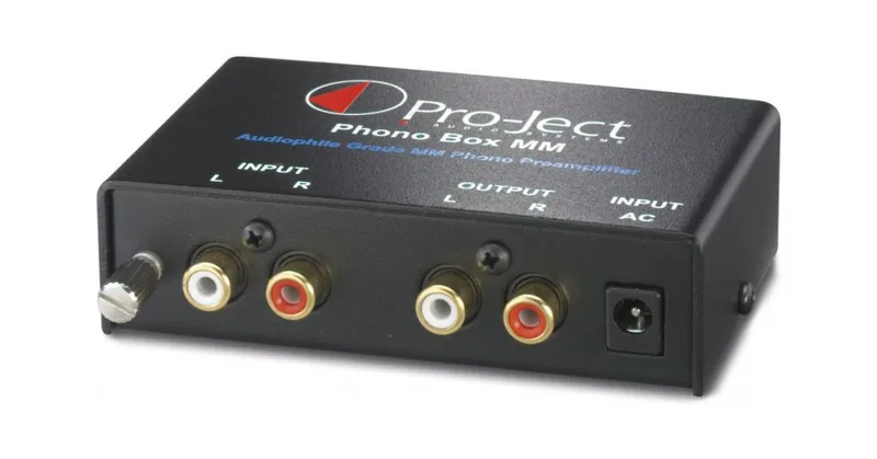 Phono Box MM phono voorversterker zwart van Pro-Ject – productfoto