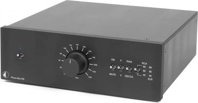 Phono Box RS Phono voorversterker by Pro-Ject in Black – product photo