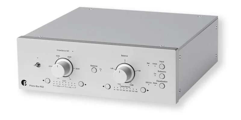 Phono Box RS2 phono voorversterker zilver by Pro-Ject – product photo