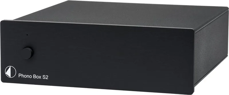 Phono Box S2 phono voorversterker zwart van Pro-Ject – productfoto