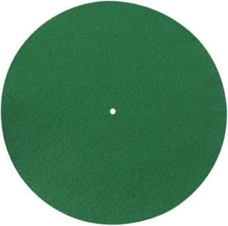 Slipmat 300MM van Pro-Ject in Groen – productfoto