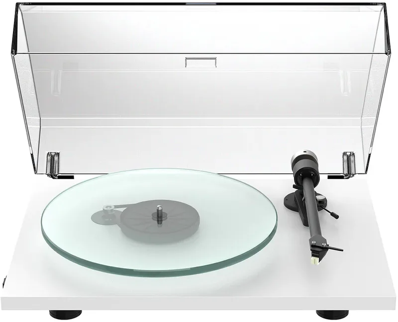 T2W Rainier Streaming Platenspeler - Multiroom-technologie - WiFi streaming - Moderne Vinyl Speler van Pro-Ject in Wit – productfoto