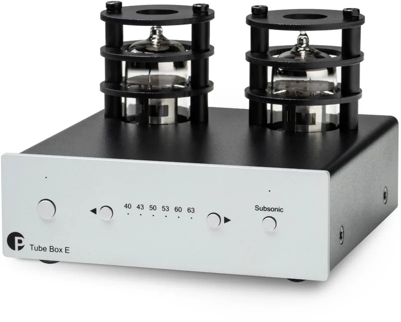 Tube Box E Voorversterker MM/MC - Phono by Pro-Ject in Silver – product photo
