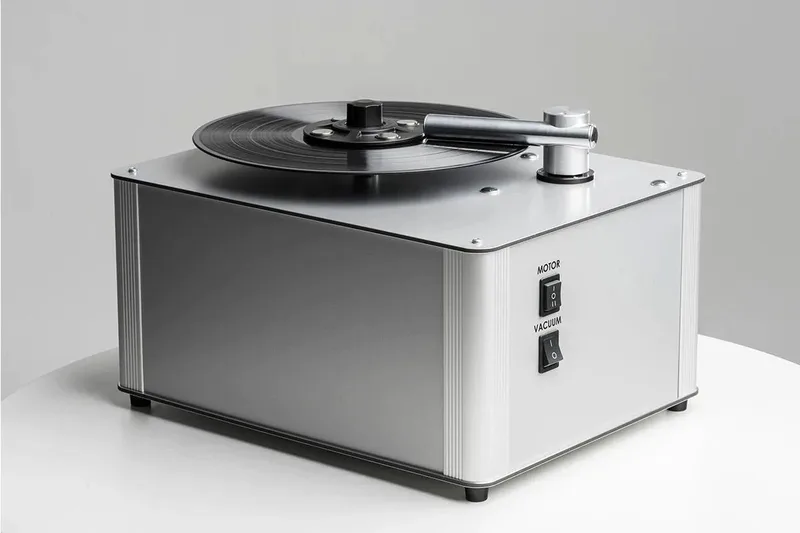 VC-S3 Platenwasmachine - Zilver van Pro-Ject in Zilver – productfoto 2 van 3