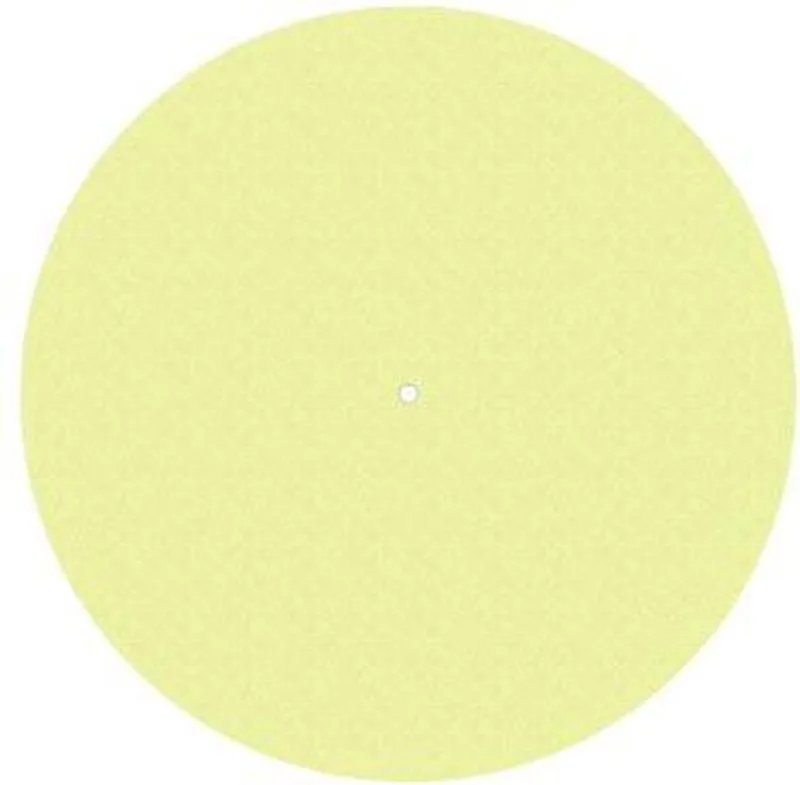 Vilt mat 300mm Platenspeleraccessoire by Pro-Ject in Yellow – product photo