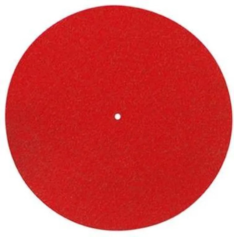 Vilt mat 300mm rood Platenspeleraccessoire van Pro-Ject in Grijs – productfoto