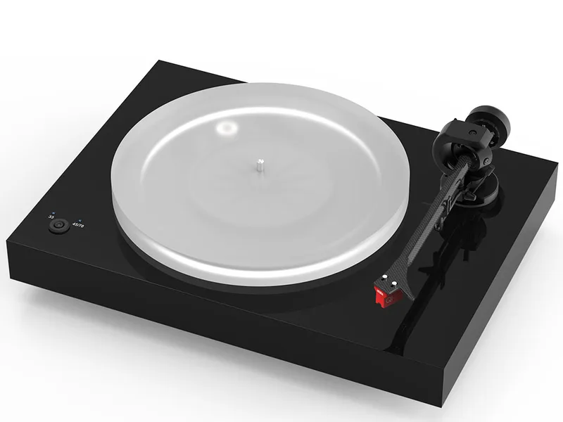 X2 B platenspeler hoogglans zwart von Pro-Ject – Produktfoto
