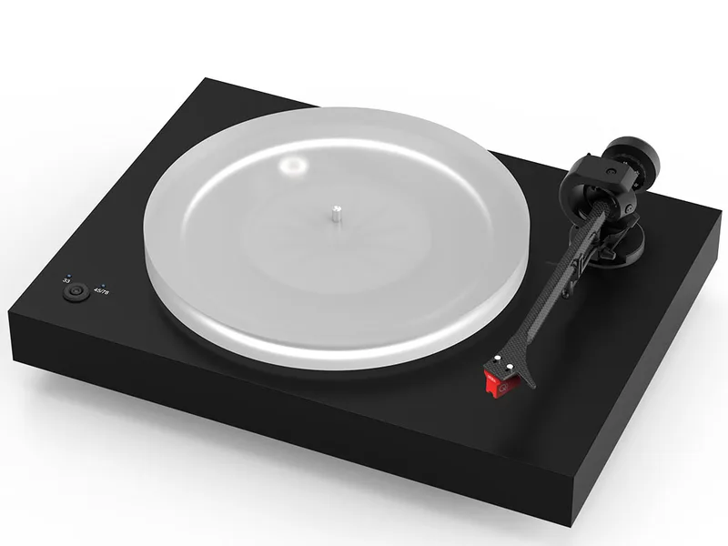 X2 B platenspeler zwart zijdeglans von Pro-Ject – Produktfoto
