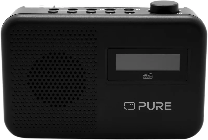 Elan One² DAB+ draagbare radio met Bluetooth från Pure i Svart – produktbild 1 av 2