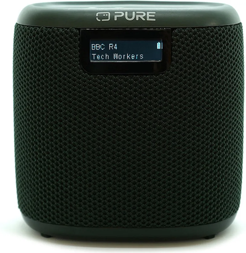 Woodland Mini - de perfecte compacte luidspreker voor buiten van Pure in Groen – productfoto 1 van 2
