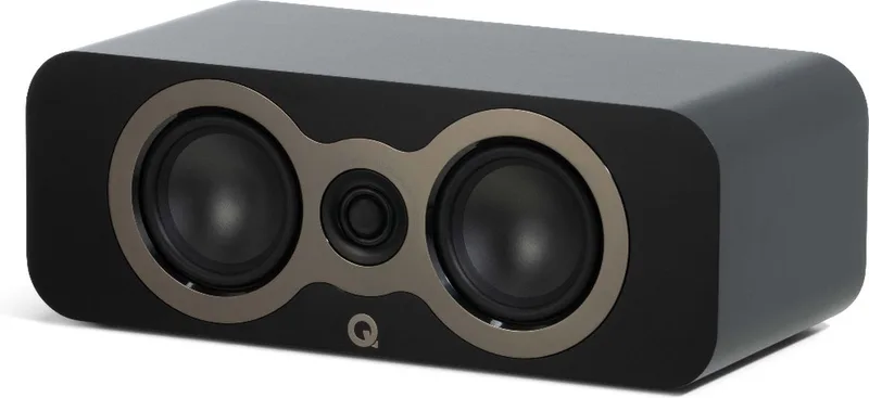 Q Acoustics: 3090c Centerspeaker - Satin black van Q Acoustics in Zwart – productfoto