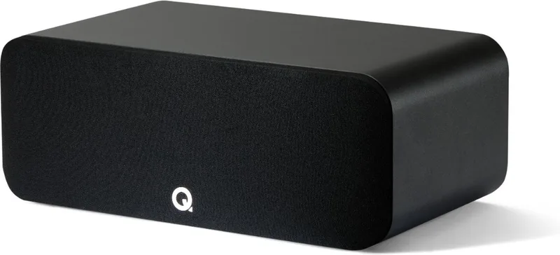 Q Acoustics: 5090 Centerspeaker - Zwart van Q Acoustics in Walnoot – productfoto