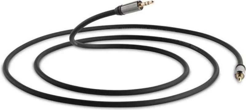 PERFORMANCE AUDIO J2J 1.5m - Aux kabel by QED in Black – product photo