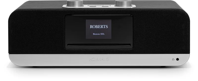 Blutune 300 LE Radio - DAB+/FM/BT/USB/CD/Stereo - Zwart van Roberts Radio in Zwart – productfoto