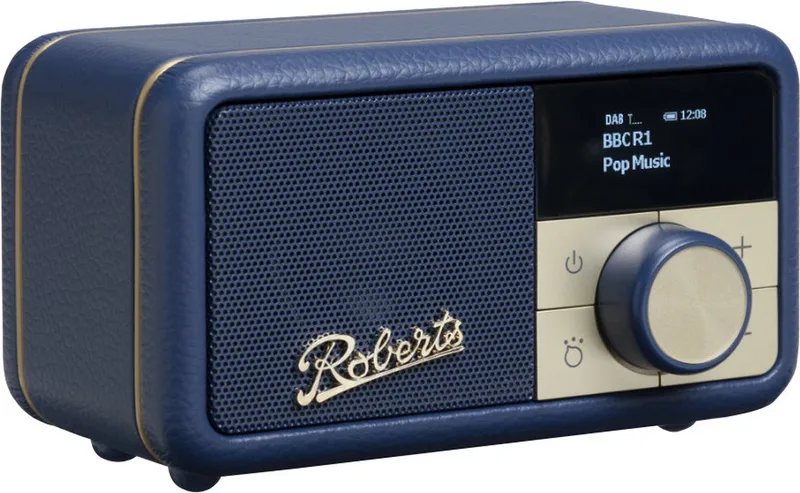 DAB+ radio ROBERTS Revival Petite 2 midnight van Roberts Radio in Blauw – productfoto