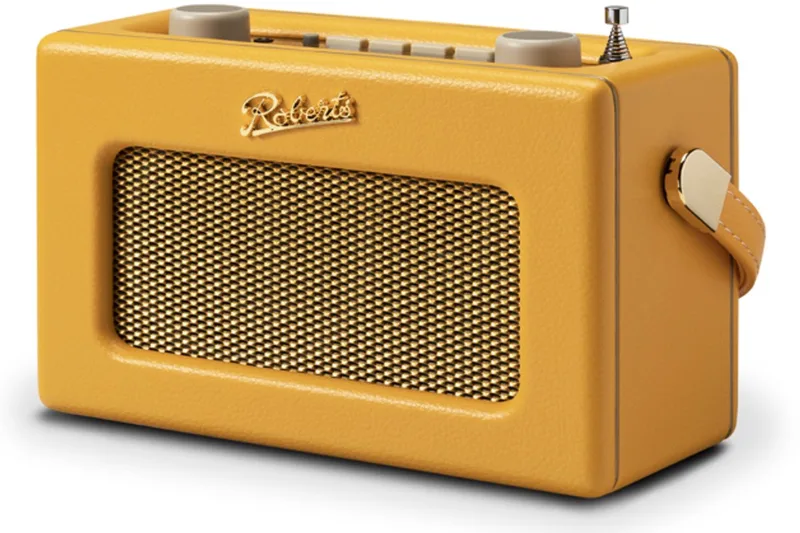 DAB+ radio ROBERTS Revival Uno BT sunburst van Roberts Radio in Geel – productfoto