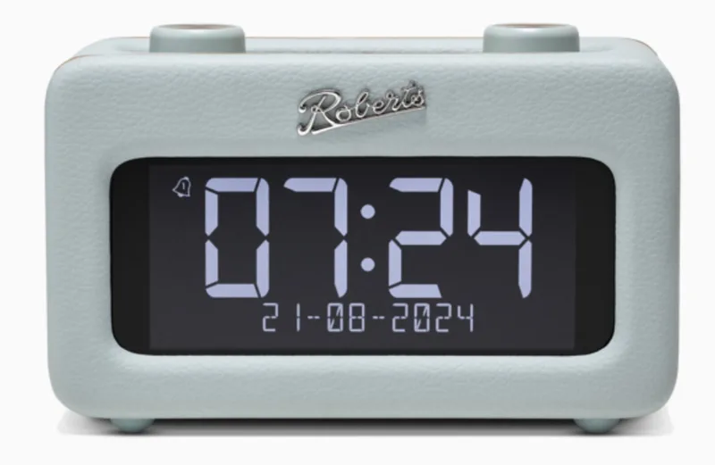 Wekkerradio ROBERTS Revival Rest duck egg blue de Roberts Radio en Licht Blauw – photo produit