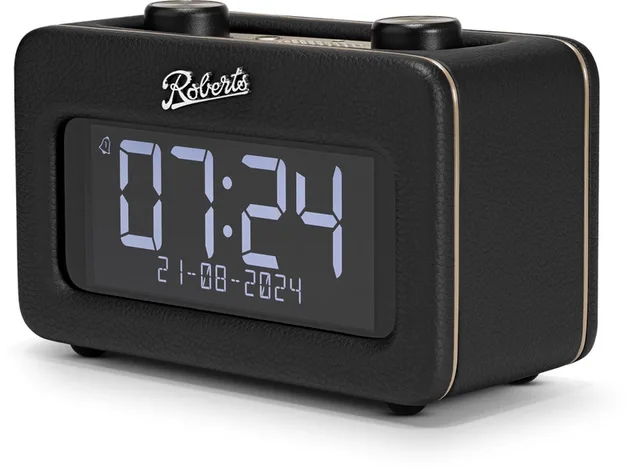 Wekkerradio ROBERTS Revival Rest zwart