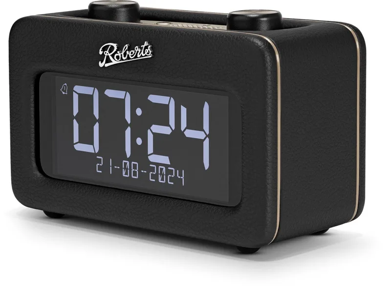 Wekkerradio ROBERTS Revival Rest zwart van Roberts Radio in Zwart – productfoto