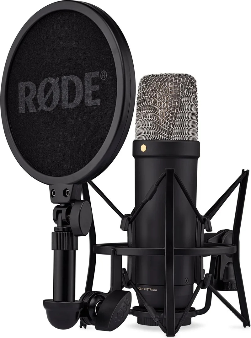 NT1‑A 5th Gen - Studiomicrofoon van RØDE in Zwart – productfoto 1 van 3