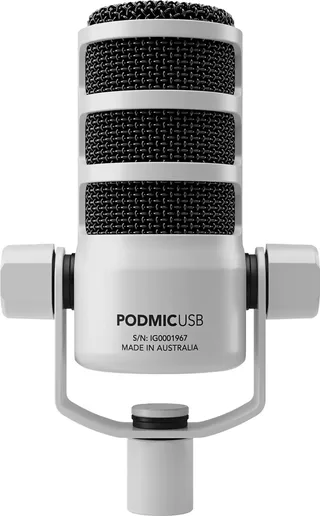 Statief USB-microfoon Rode PodMic USB White Zendmethode:Kabelgebonden by RØDE in Black – product photo 1 of 3