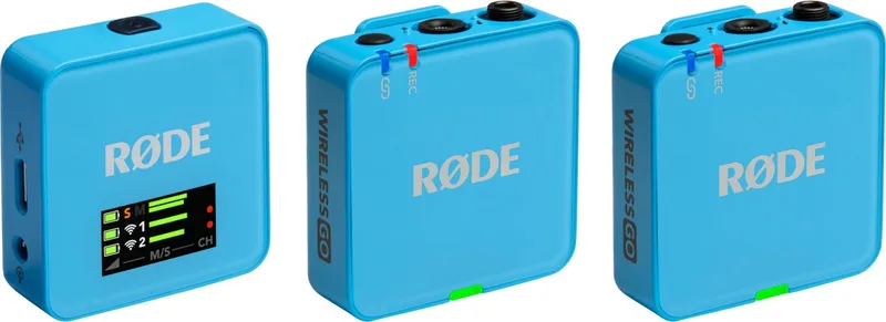 Wireless Go III - Blauw - Draadloos Microfoon Systeem by RØDE in Black – product photo