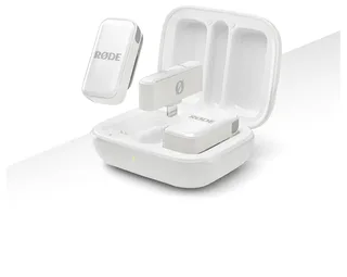 Wireless Micro Lightning - Wit – Ultra‑compacte Draadloze Microfoon voor iPhone van RØDE in Kleurloos – productfoto 3 van 3