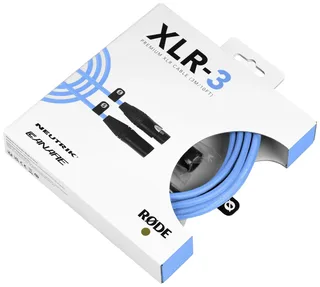 XLR-3 - Xlr kabel van RØDE in Blauw – productfoto 2 van 2