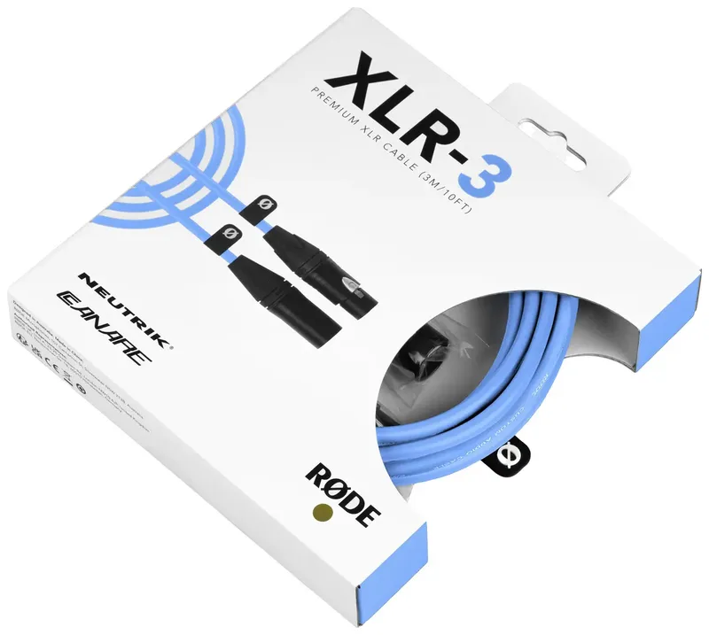 XLR-3 - Xlr kabel van RØDE in Blauw – productfoto 2 van 2