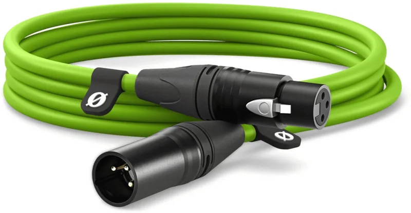 XLR-3 - Xlr kabel van RØDE in Groen – productfoto 1 van 2