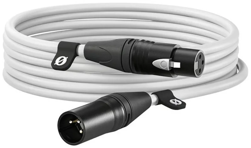 XLR-3M witte premium XLR-kabel 3 meter by RØDE in White – product photo