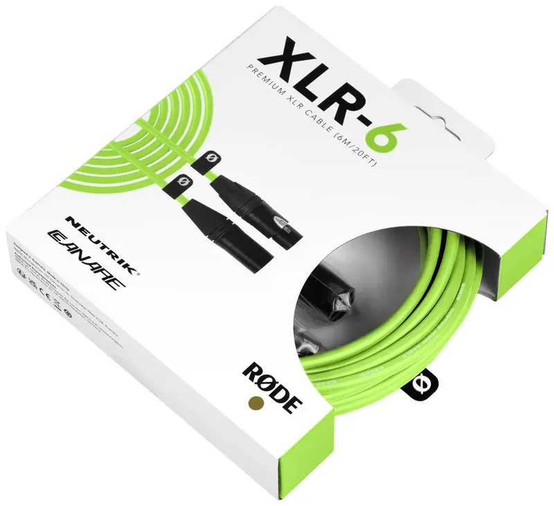 XLR Cable - 6 m från RØDE i Grön – produktbild