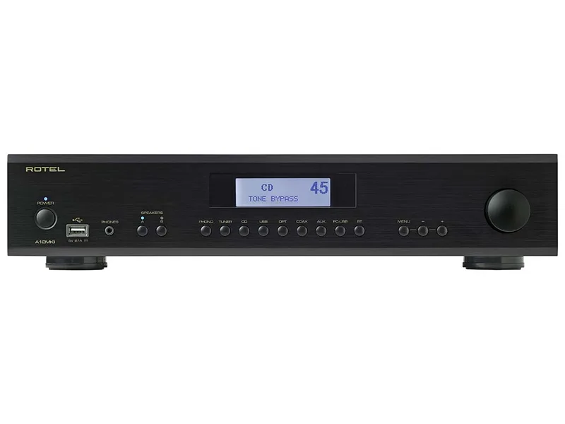 A12 MKII stereo versterker zwart by Rotel – product photo