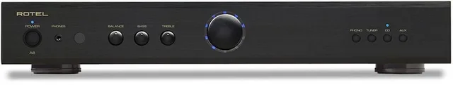 A8 Stereo versterker met Phono voorversterker ingebouwd