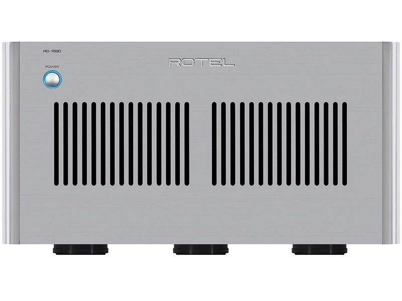 RB-1590 stereo eindversterker zilver van Rotel – productfoto