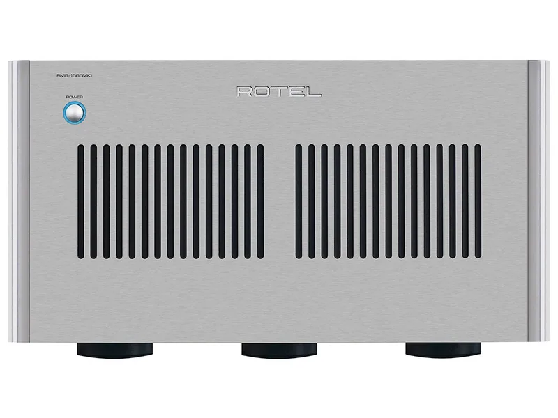 RMB-1585 MKII surround eindversterker zilver van Rotel – productfoto