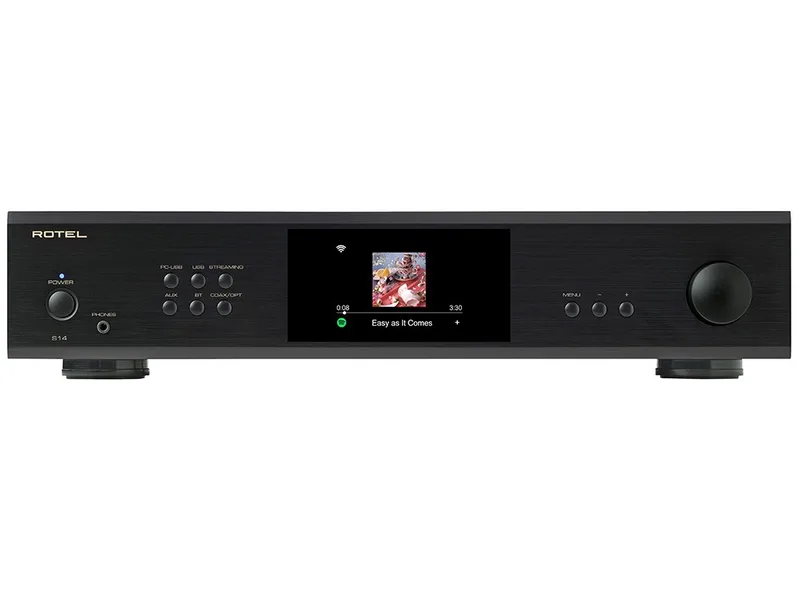 S14 streaming versterker zwart van Rotel – productfoto